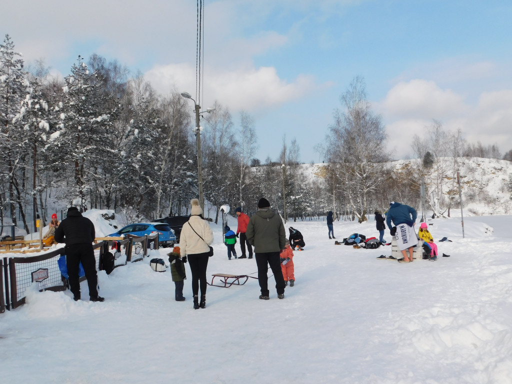 Morsowanie nad Balatonem przy siarczystym mrozie