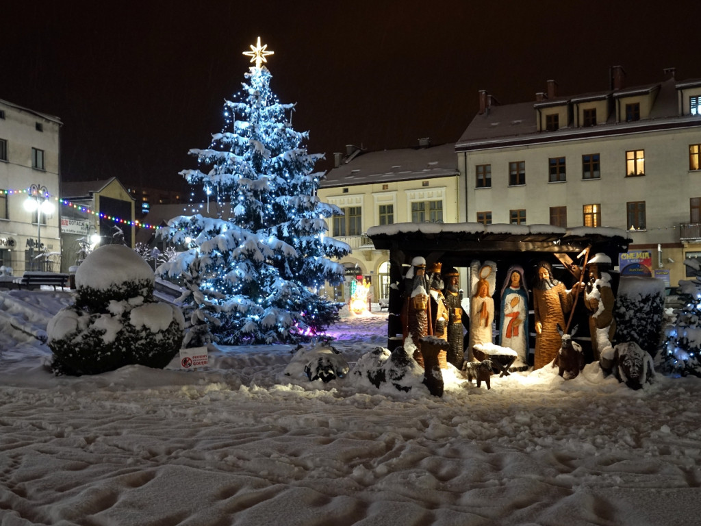 Trzebinia cała w śniegu - 01.2021 r.