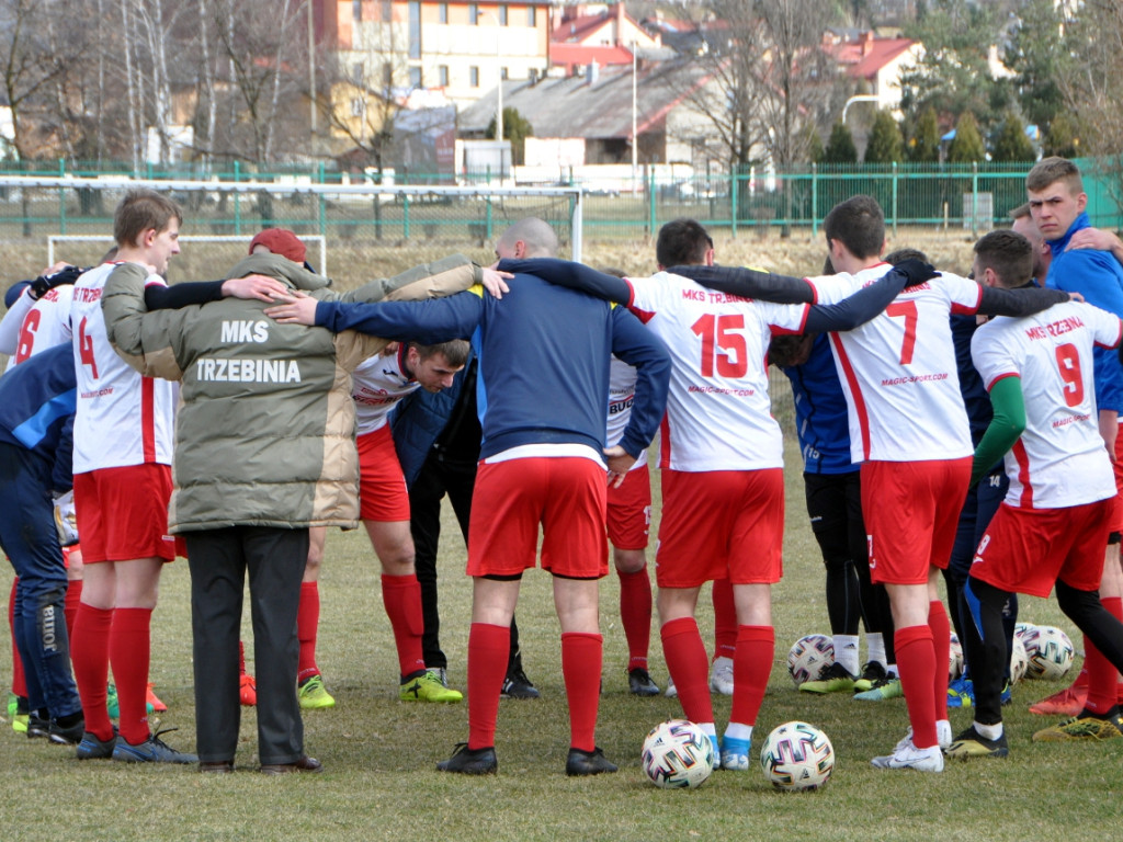 Mecz MKS Trzebinia - Lubań Maniowy - 13.03.2021 r.