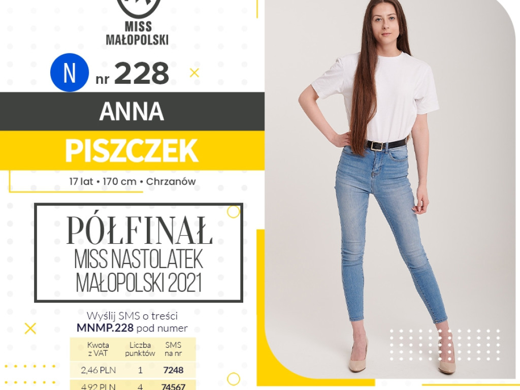 Półfinalistki Miss i Miss Nastolatek Małopolski z powiatu chrzanowskiego i gminy Krzeszowice