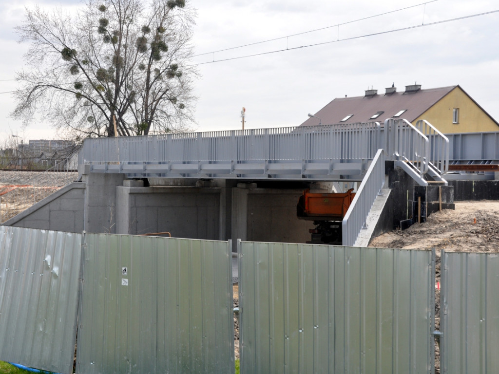 Przebudowa wiaduktu nad ul. 29 Listopada w Chrzanowie - kwiecień 2021