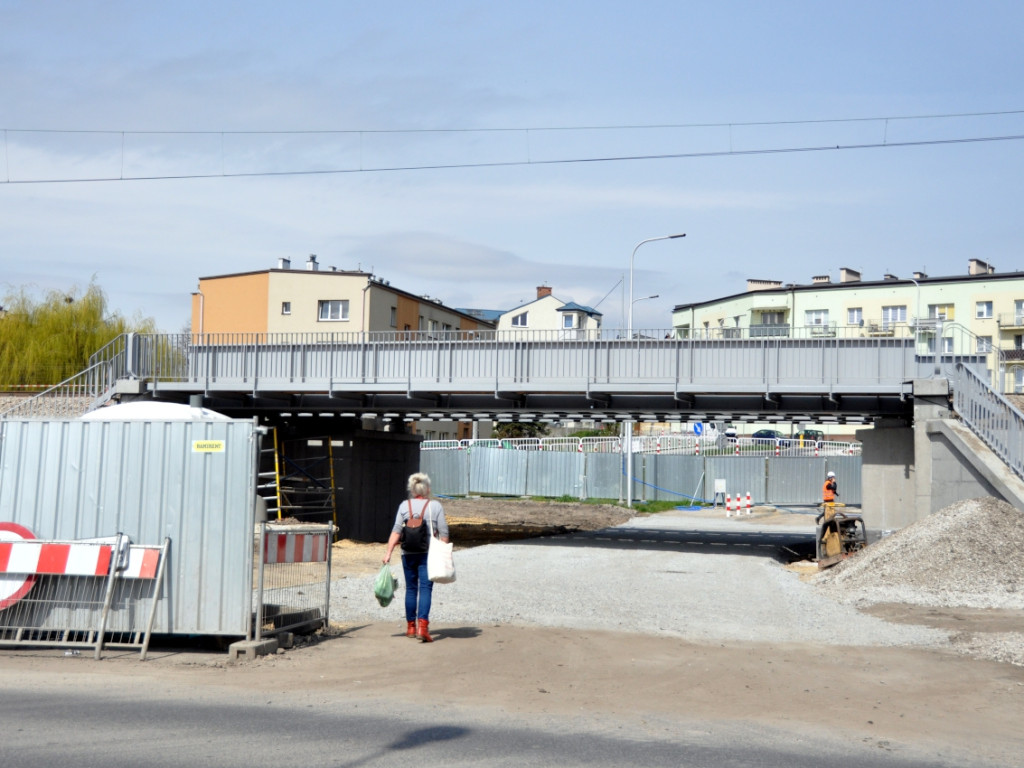 Przebudowa wiaduktu nad ul. 29 Listopada w Chrzanowie - kwiecień 2021