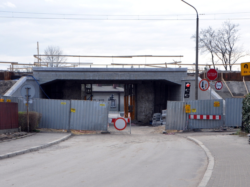 Przebudowa wiaduktu kolejowego nad ul. Kadłubek w Chrzanowie