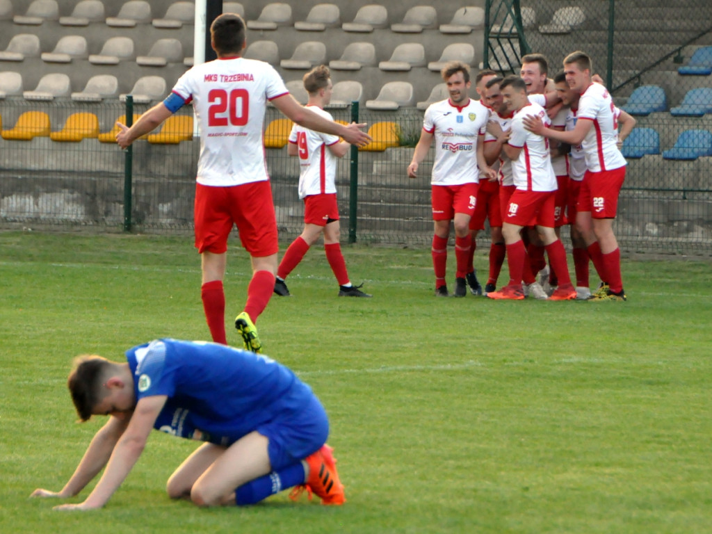 Mecz KEEZA IV ligi MKS Trzebinia - Unia Oświęcim - 12.05.2021 r.