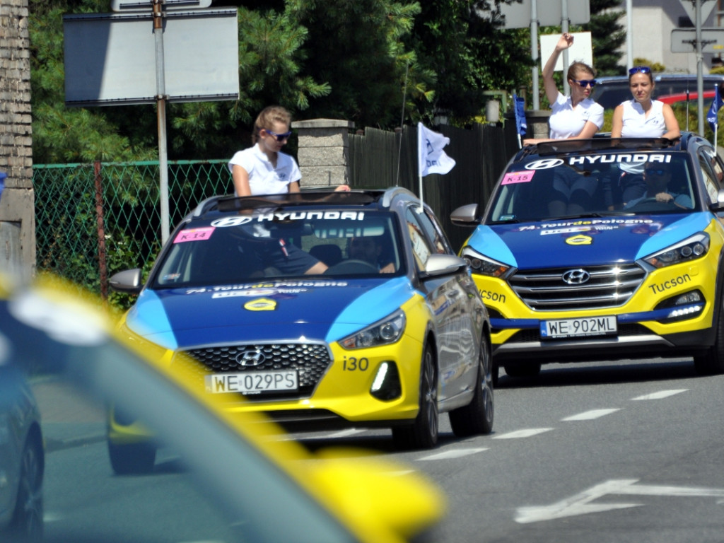 W 2017 r. uczestnicy Tour de Pologne jechali przez Trzebinię