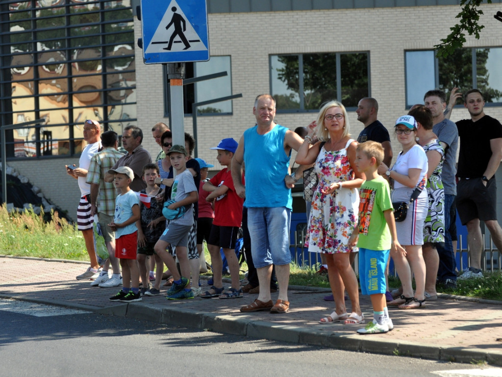 W 2017 r. uczestnicy Tour de Pologne jechali przez Trzebinię