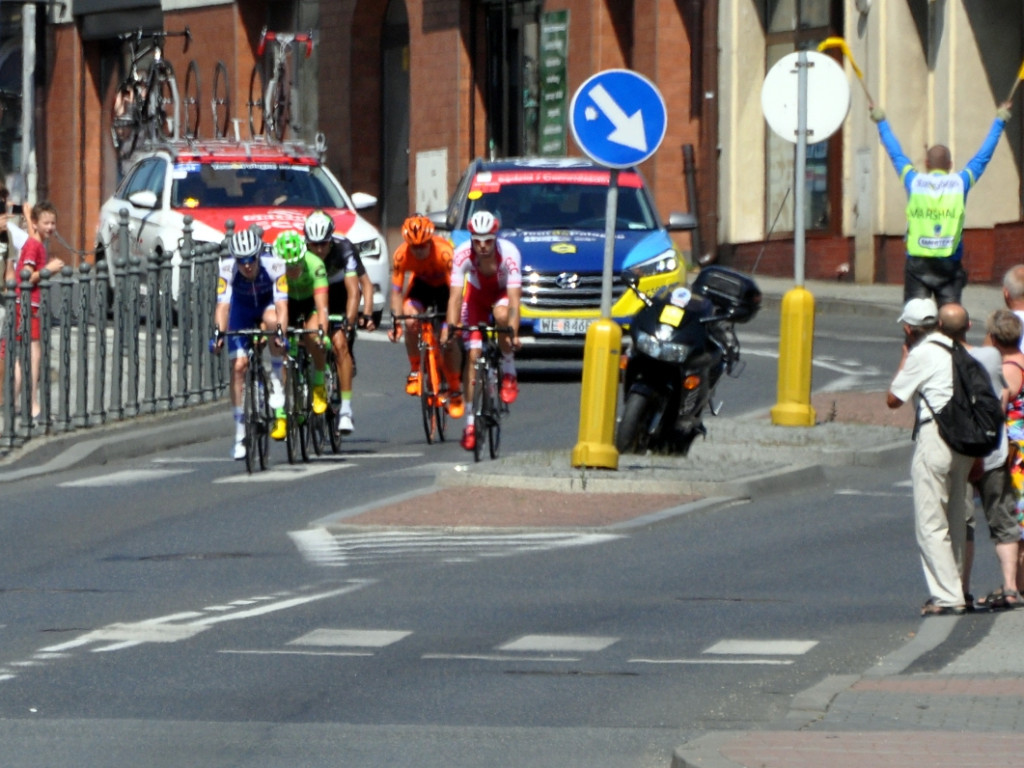 W 2017 r. uczestnicy Tour de Pologne jechali przez Trzebinię