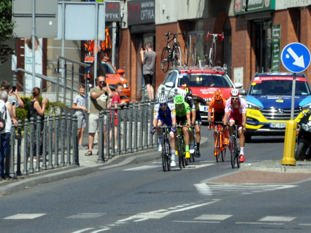 W 2017 r. uczestnicy Tour de Pologne jechali przez Trzebinię