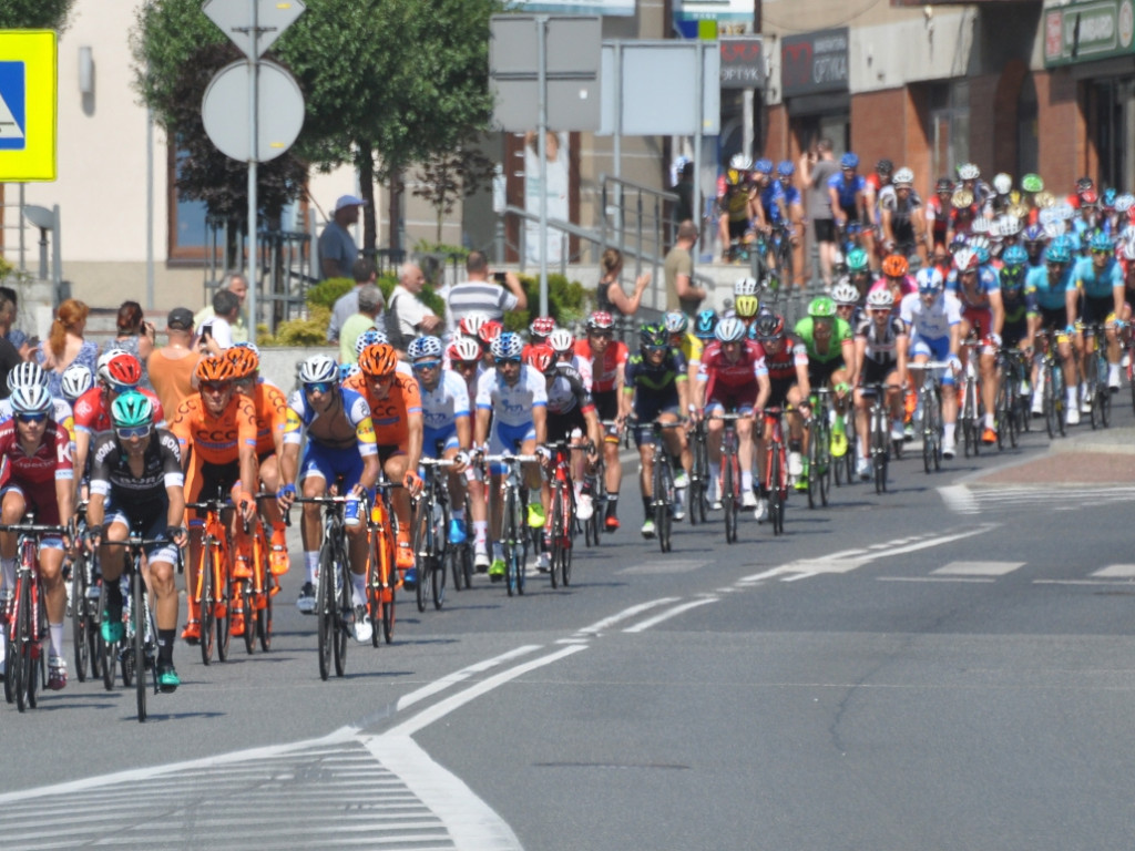 W 2017 r. uczestnicy Tour de Pologne jechali przez Trzebinię