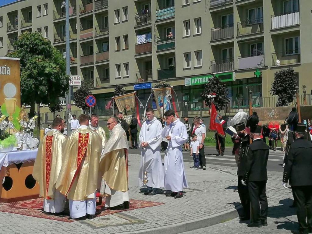 Procesja Bożego Ciała w Chrzanowie