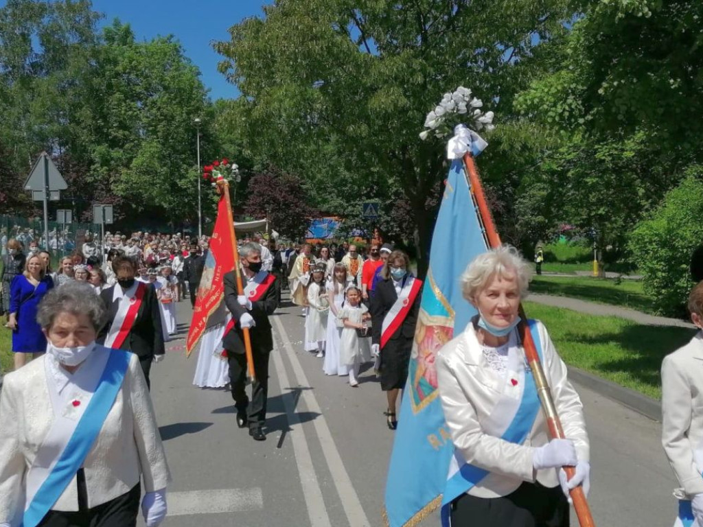 Procesja Bożego Ciała w Chrzanowie