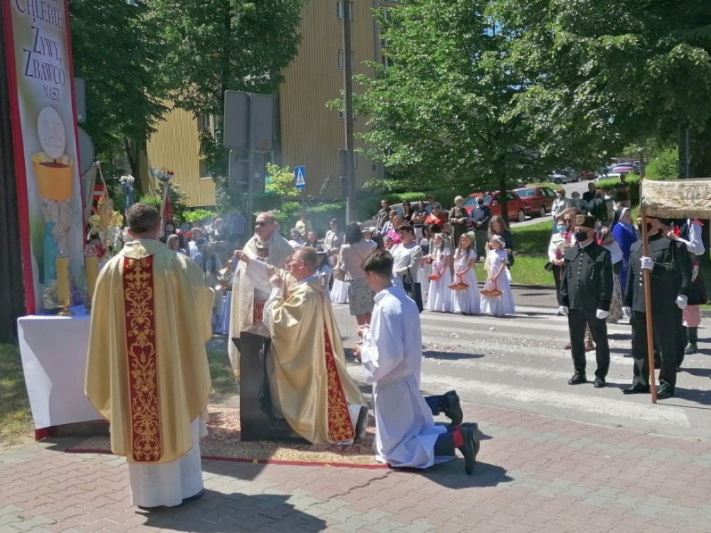 Procesja Bożego Ciała w Chrzanowie