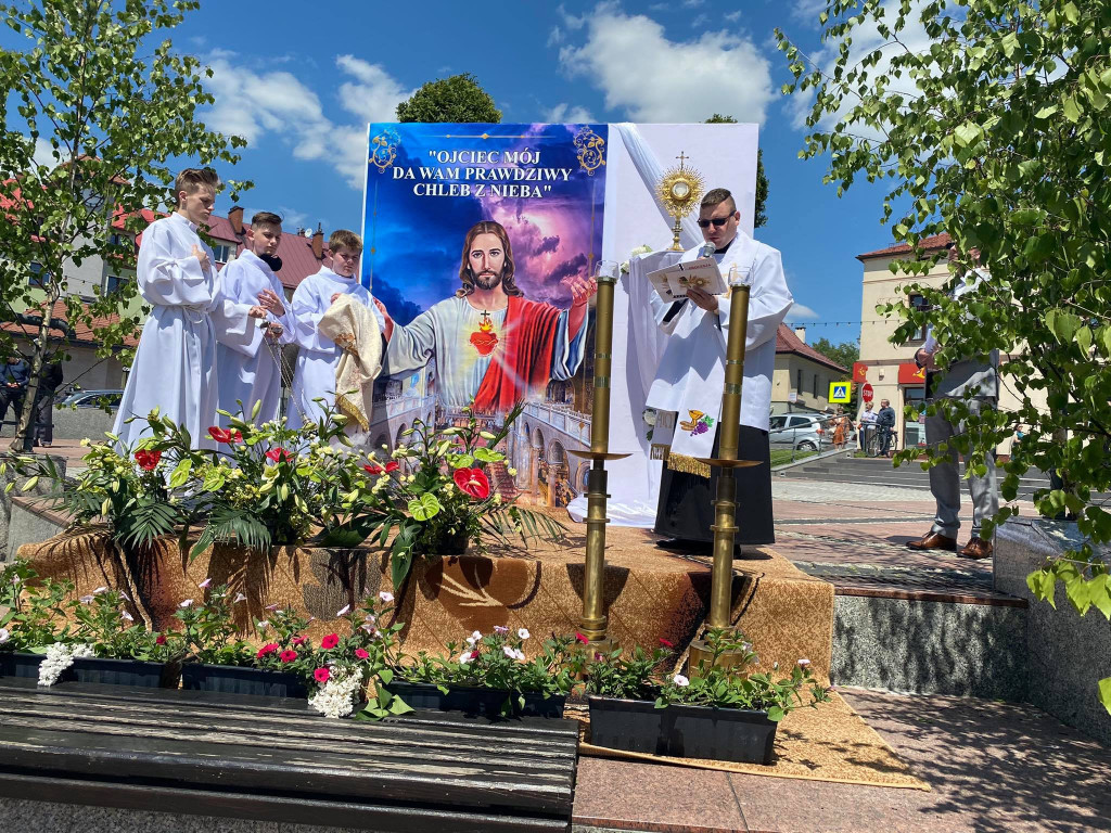 Procesja Bożego Ciała w Trzebini