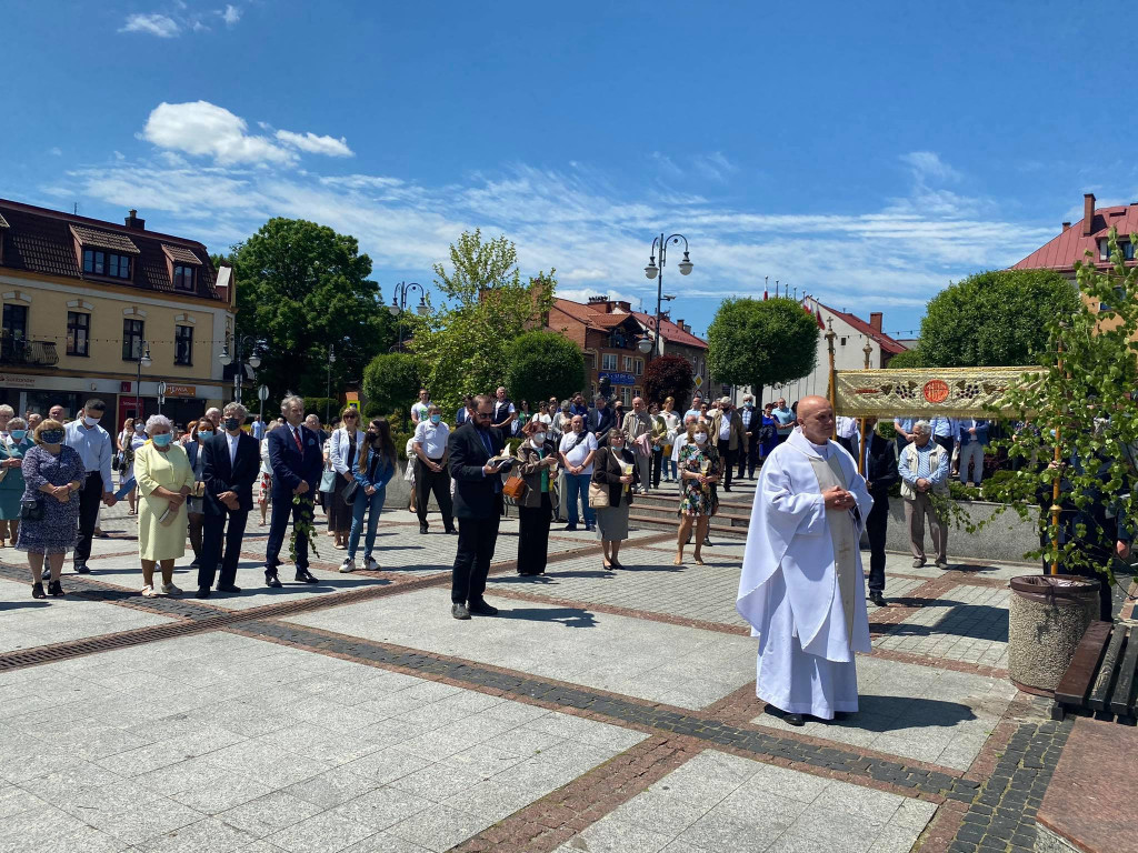 Procesja Bożego Ciała w Trzebini