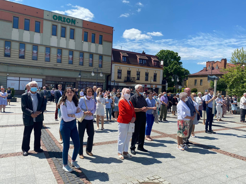 Procesja Bożego Ciała w Trzebini