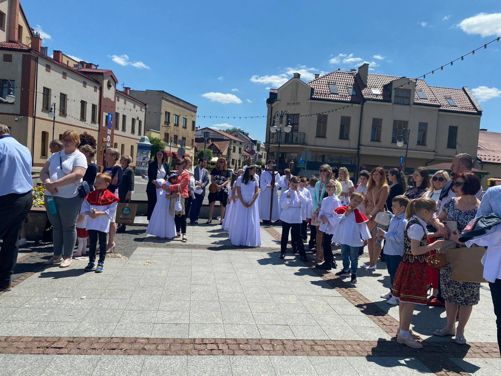 Procesja Bożego Ciała w Trzebini