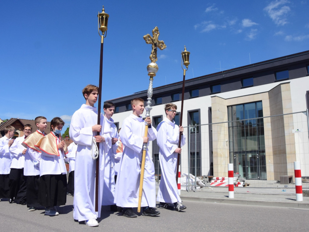 Procesja Bożego Ciała w Krzeszowicach