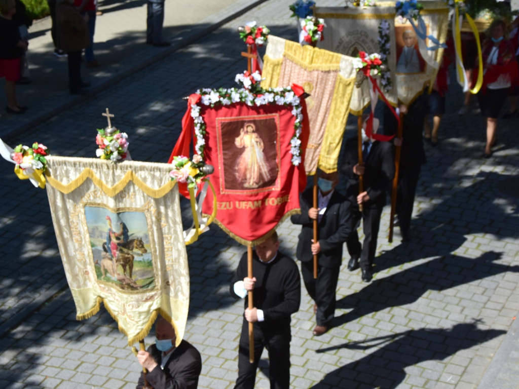Procesja Bożego Ciała w Krzeszowicach