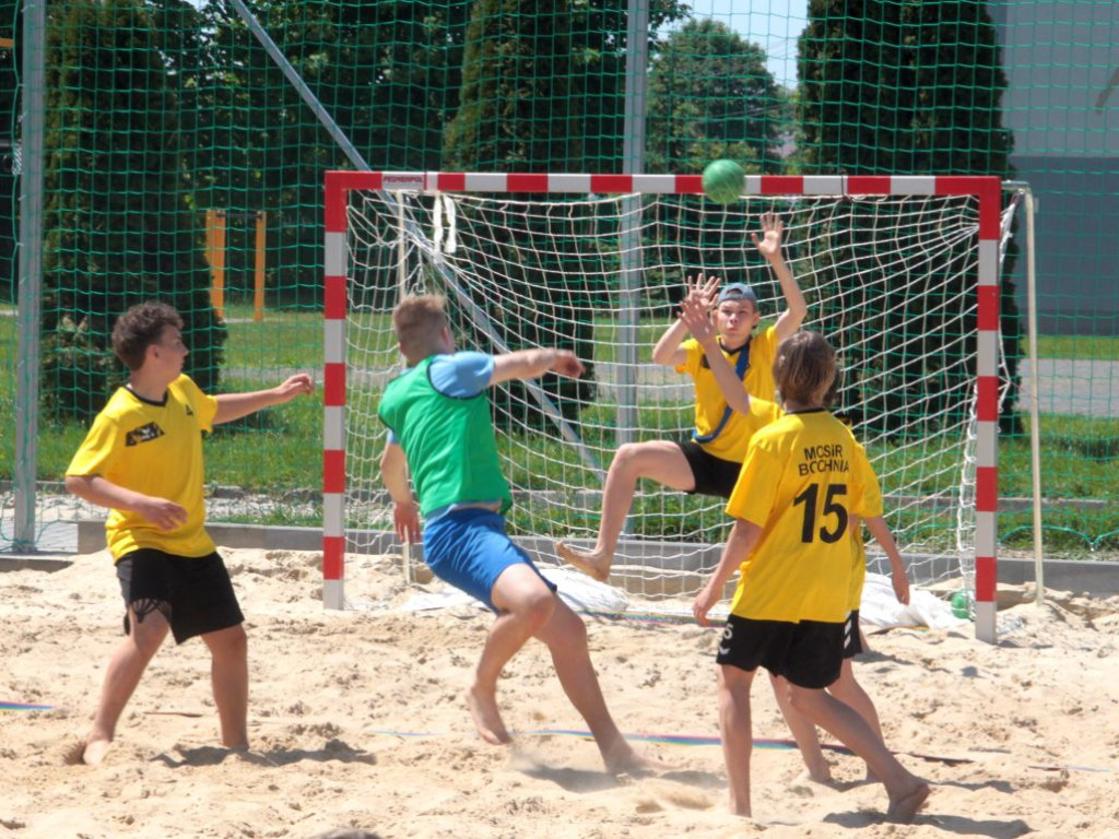 Mistrzostwa Małopolski w Piłce Ręcznej Plażowej - turniej w Chrzanowie