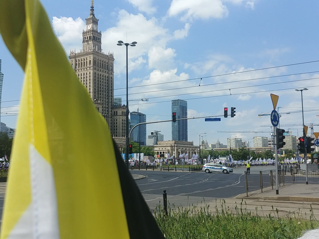 Protest branży energetycznej w Warszawie