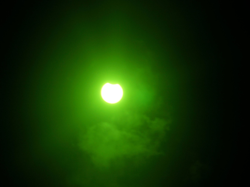 Częściowe zaćmienie słońca 10 czerwca