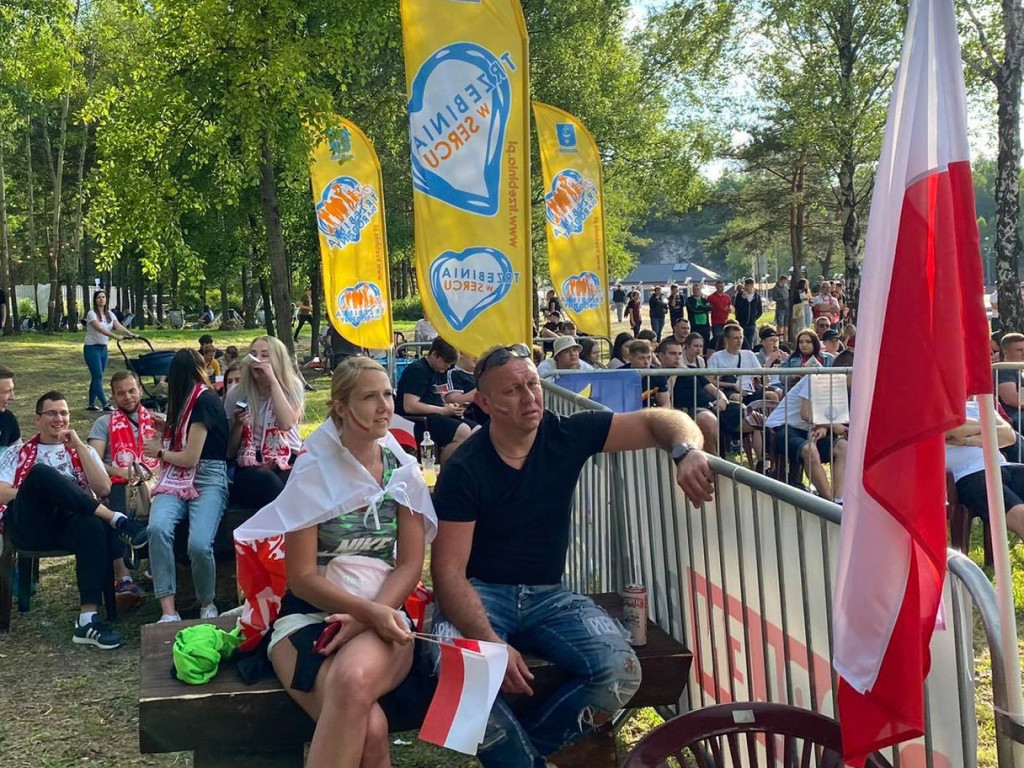 Mecz Polska-Słowacja w strefie kibica