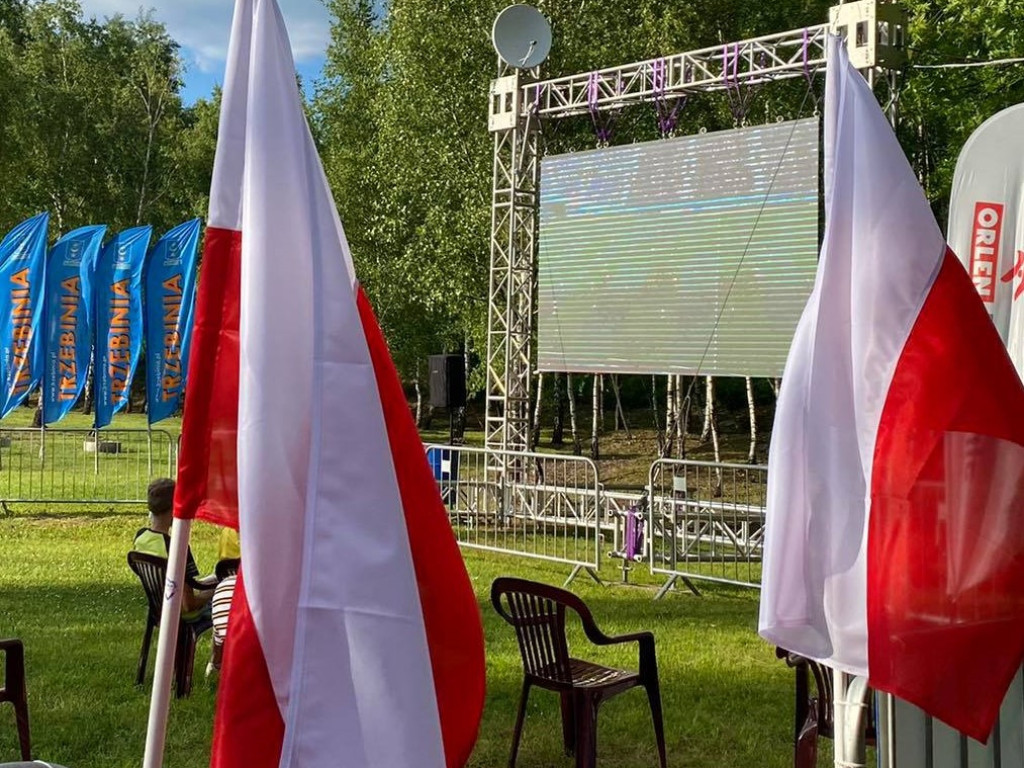 Mecz Polska-Słowacja w strefie kibica