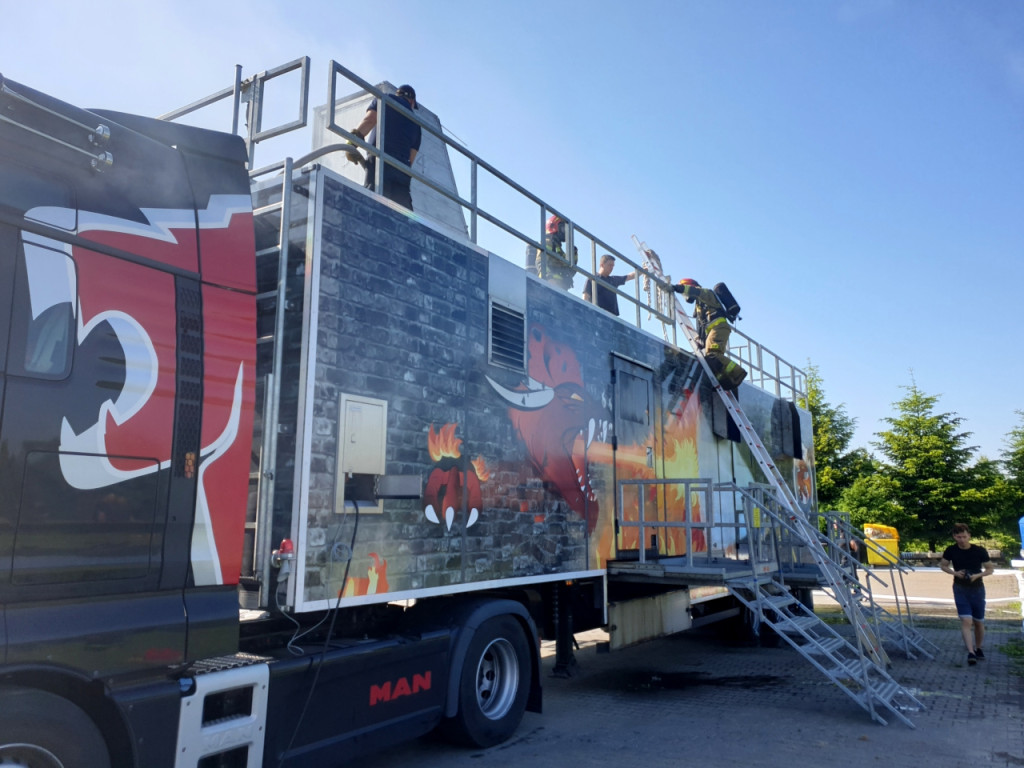 Ćwiczenia strażackie w Chrzanowie 16.06.2021