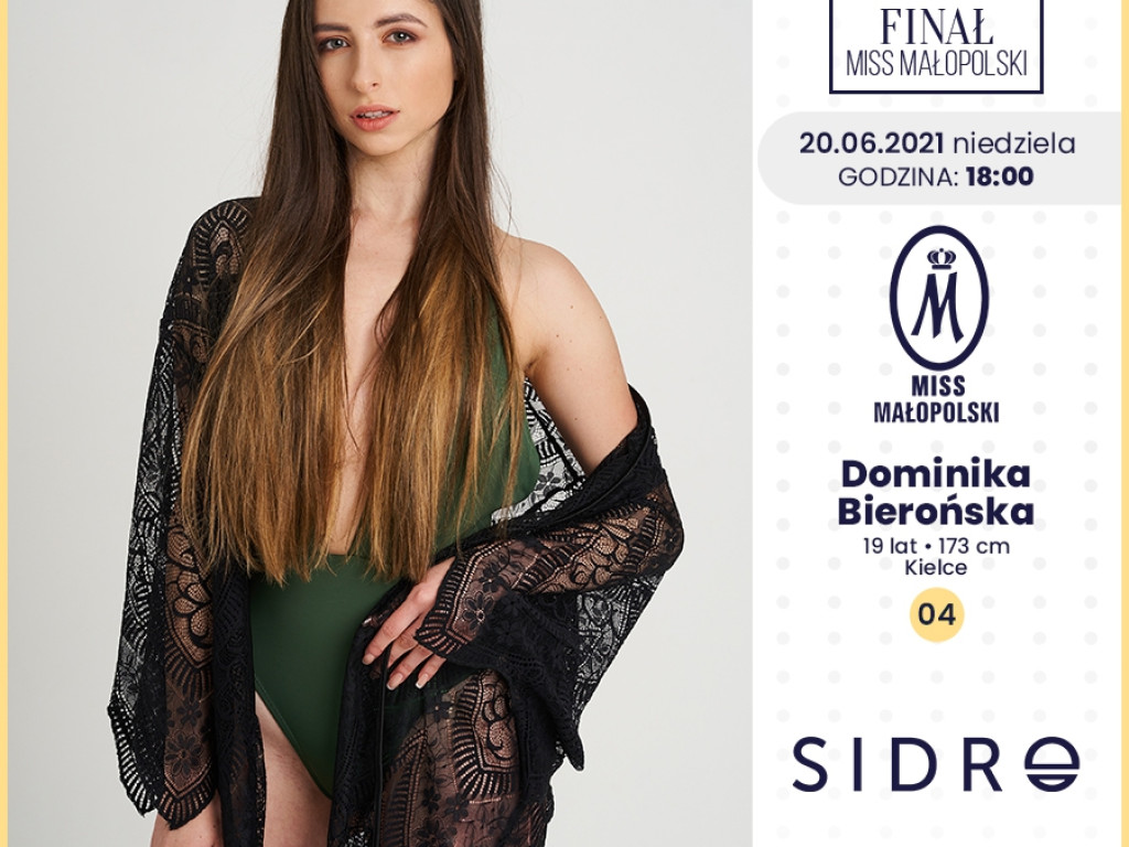 Wybory Miss Małopolski 2021 - kandydatki