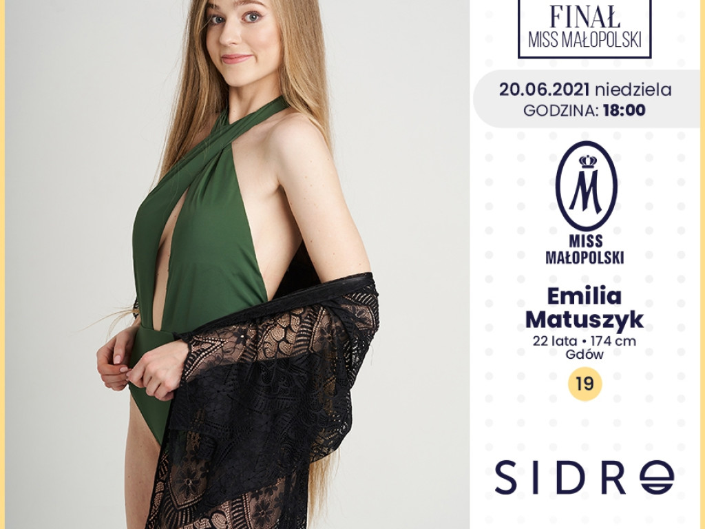 Wybory Miss Małopolski 2021 - kandydatki