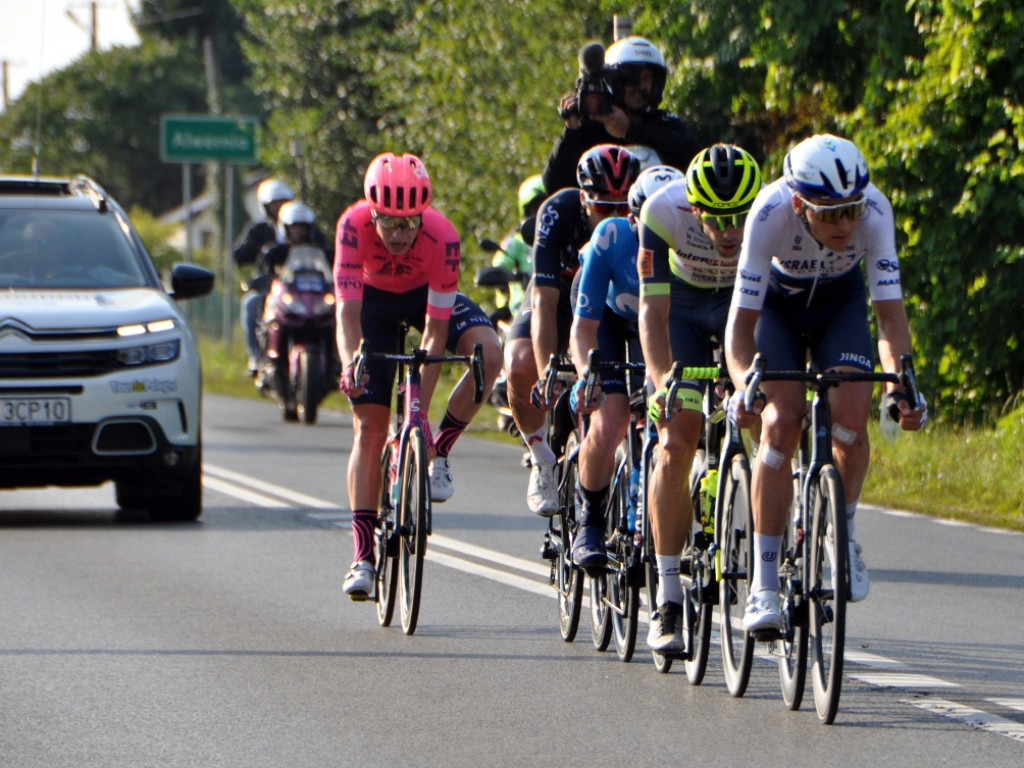 Uczestnicy 78. Tour de Pologne przejechali przez powiat chrzanowski - 15.08.2021 r.