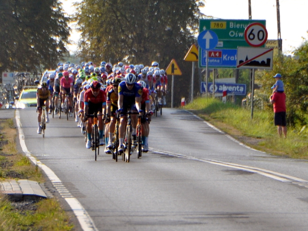 Uczestnicy 78. Tour de Pologne przejechali przez powiat chrzanowski - 15.08.2021 r.