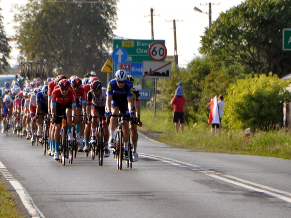 Uczestnicy 78. Tour de Pologne przejechali przez powiat chrzanowski - 15.08.2021 r.