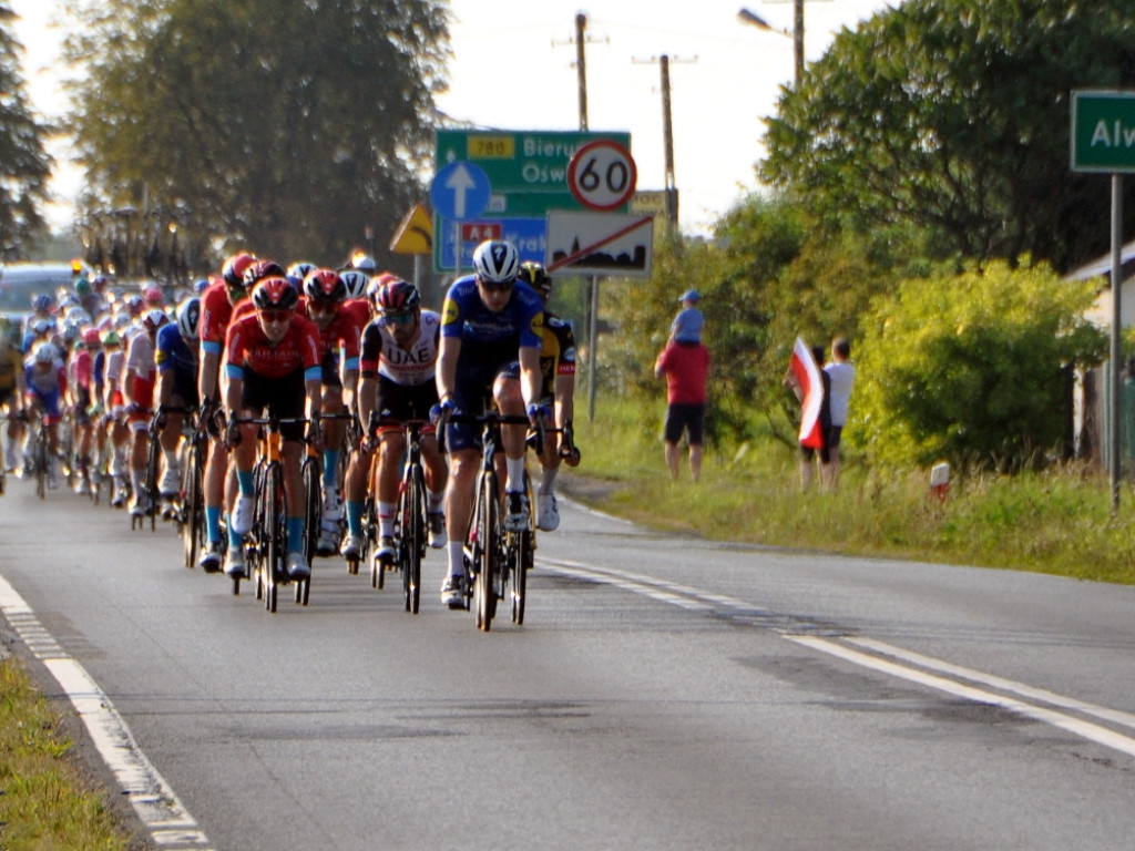 Uczestnicy 78. Tour de Pologne przejechali przez powiat chrzanowski - 15.08.2021 r.