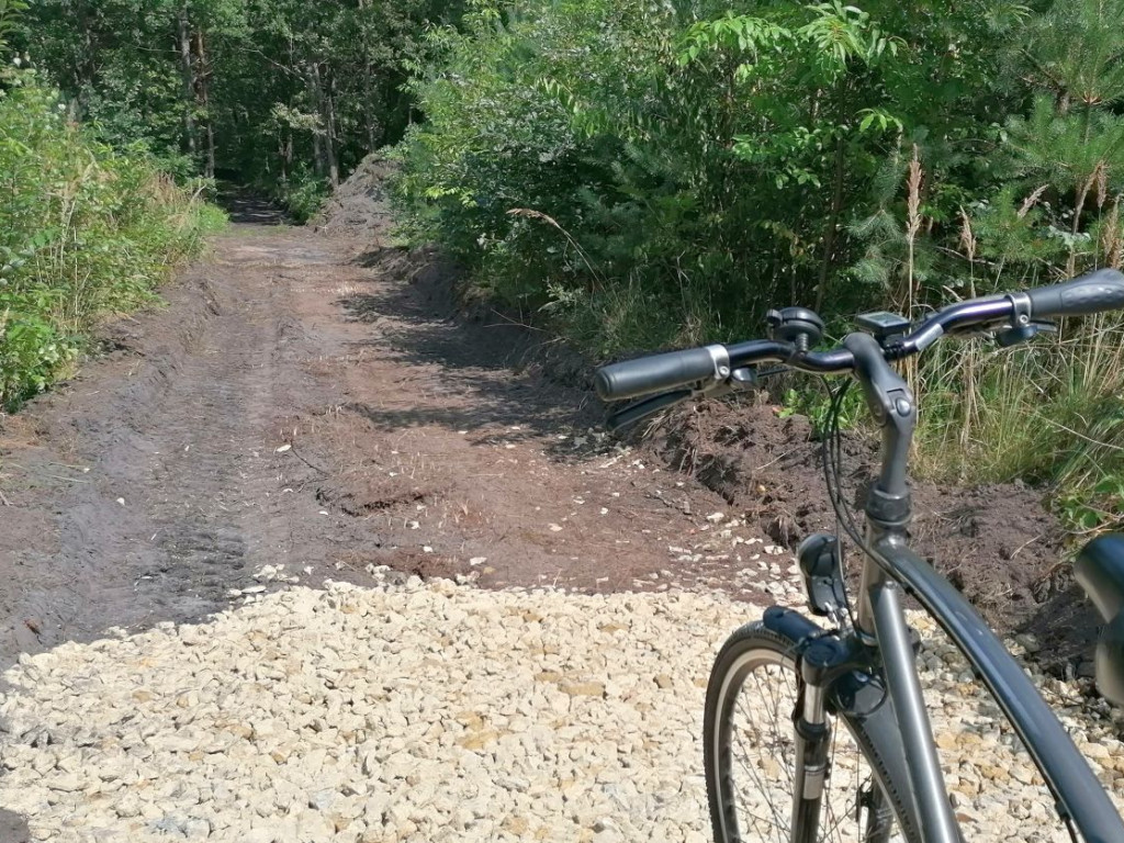 Budowa drogi rowerowej między Libiążem i Chrzanowem
