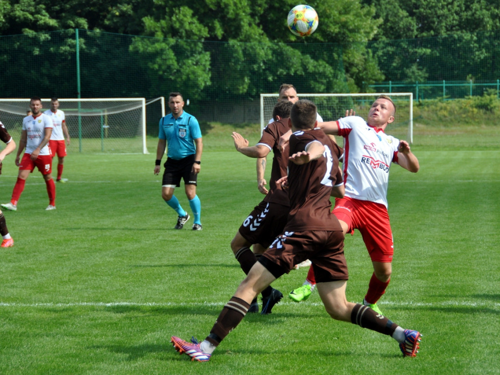 Mecz MKS Trzebinia - Garbarnia II Kraków - 4.09.2021 r.