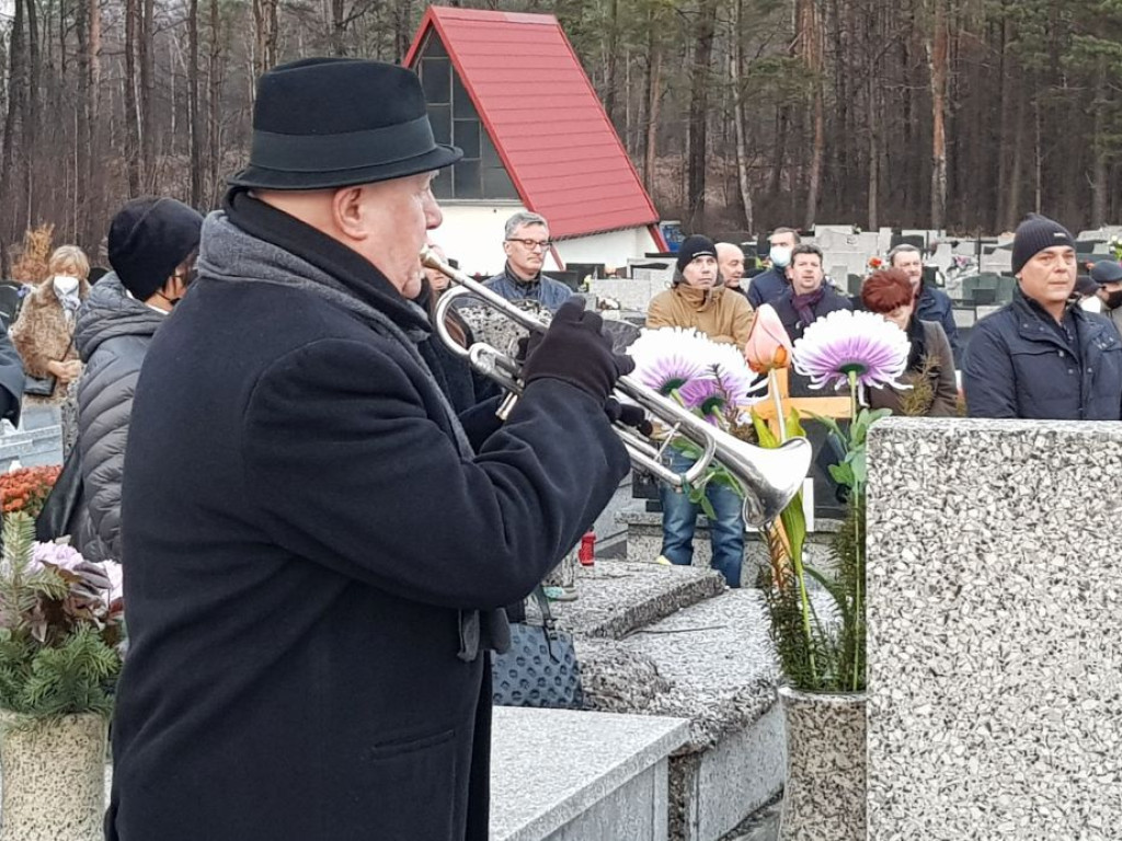 Pogrzeb Jana Jarczyka w Trzebini