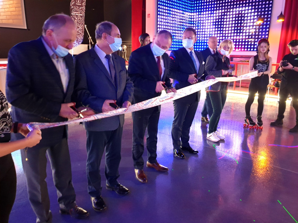 Otwarcie wrotkowiska w Myślachowicach 3.12.2021