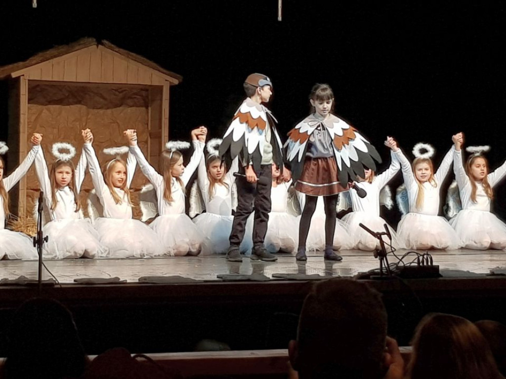 Jasełka w wykonaniu uczniów SP nr 1 w Chrzanowie
