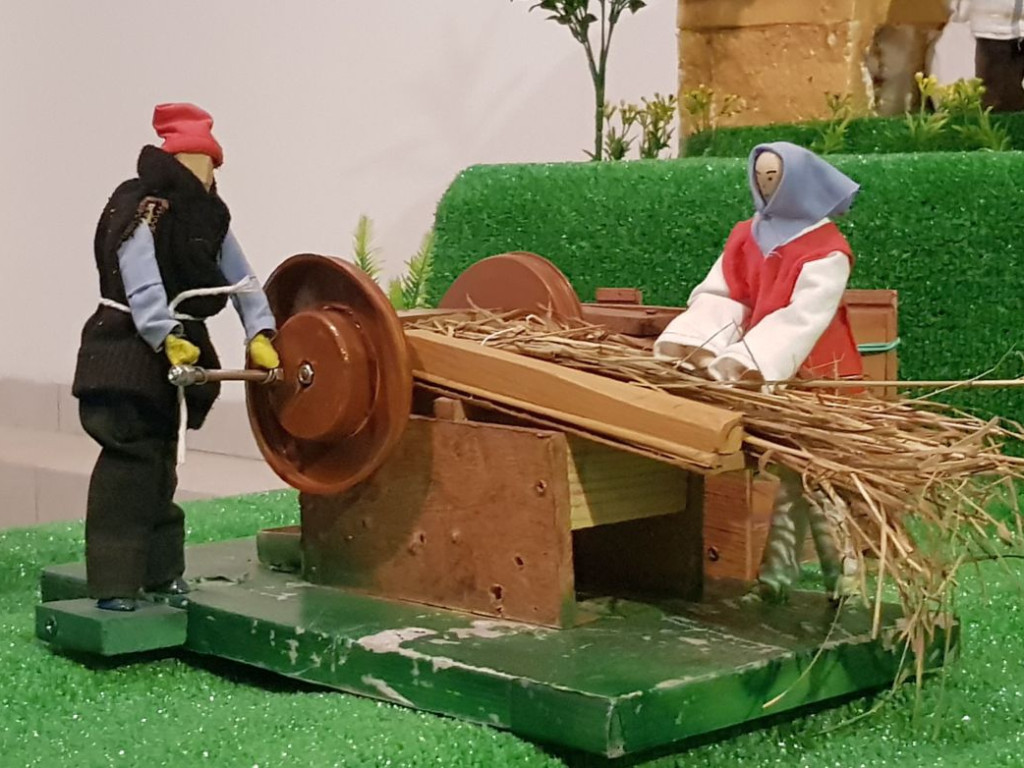 Ruchoma szopka w kościele z Płazie