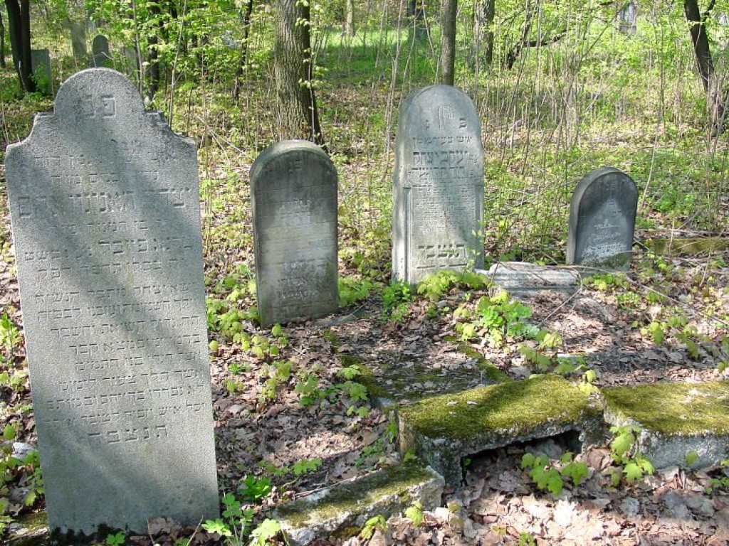 Cmentarz żydowski w Chrzanowie 30.04.2005 r.