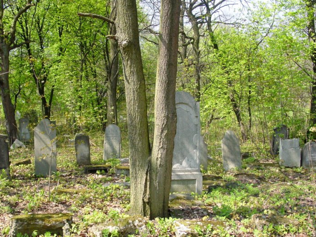 Cmentarz żydowski w Chrzanowie 30.04.2005 r.