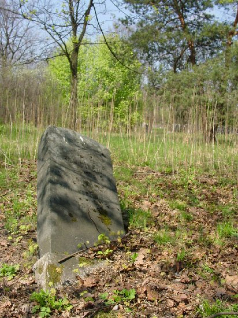 Cmentarz żydowski w Chrzanowie 30.04.2005 r.