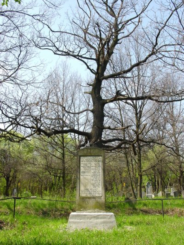 Cmentarz żydowski w Chrzanowie 30.04.2005 r.