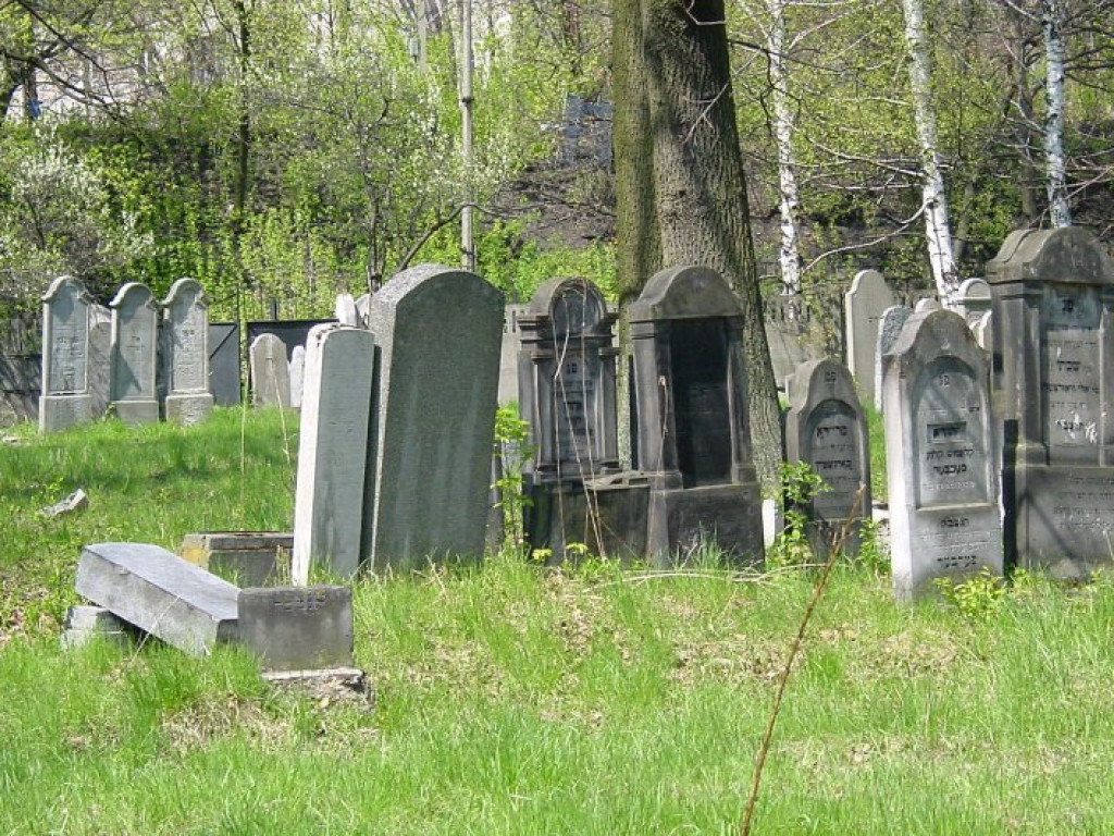 Cmentarz żydowski w Chrzanowie 30.04.2005 r.