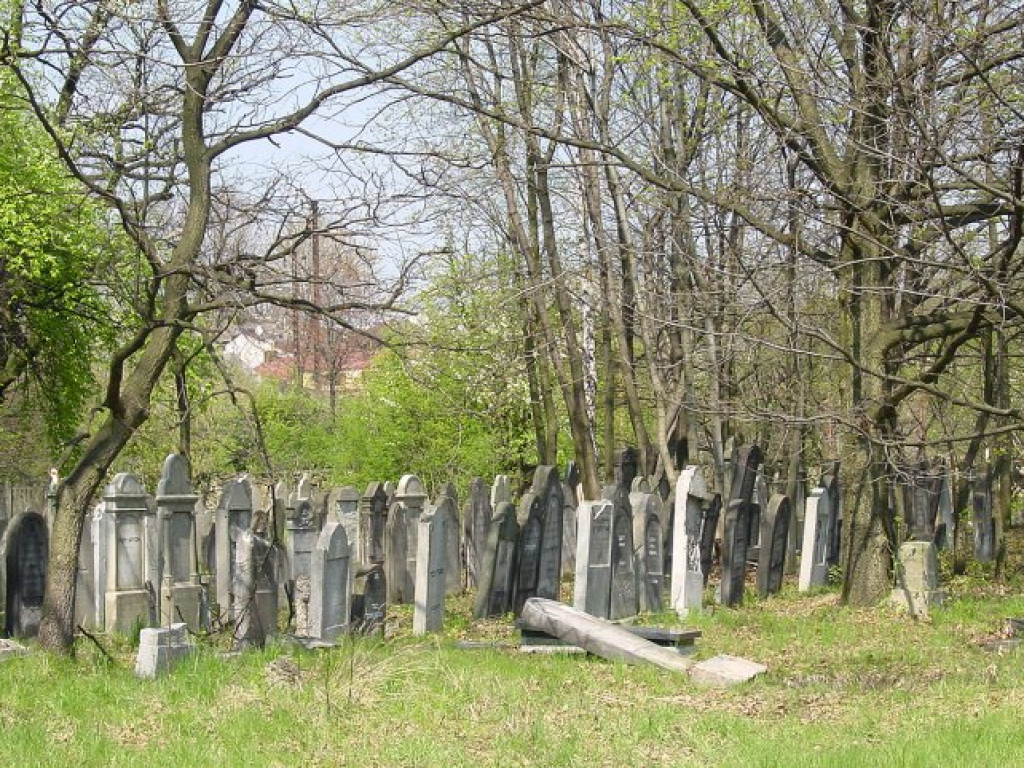Cmentarz żydowski w Chrzanowie 30.04.2005 r.