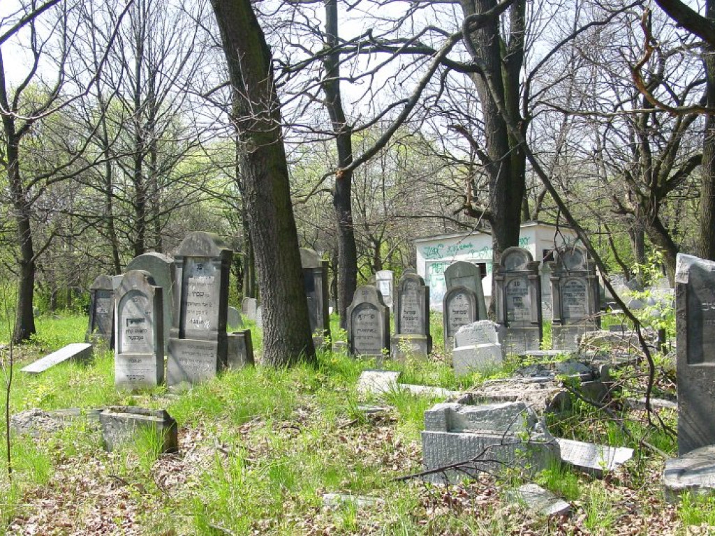 Cmentarz żydowski w Chrzanowie 30.04.2005 r.