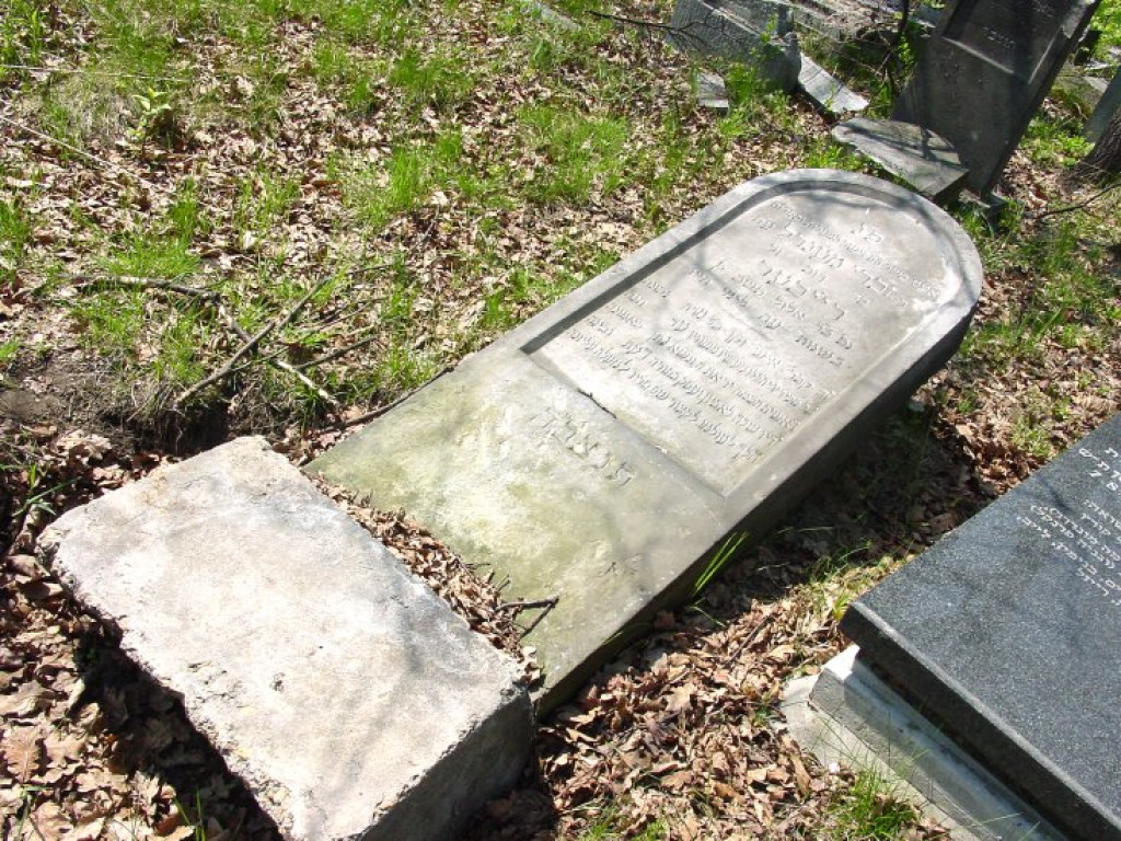 Cmentarz żydowski w Chrzanowie 30.04.2005 r.