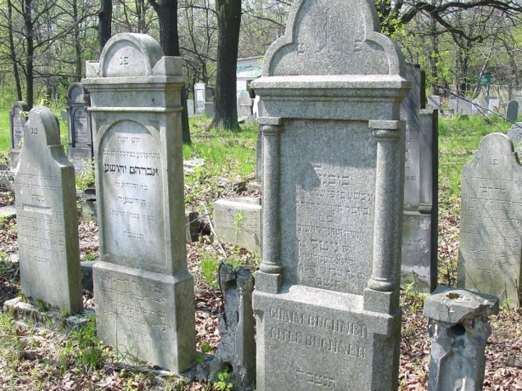 Cmentarz żydowski w Chrzanowie 30.04.2005 r.