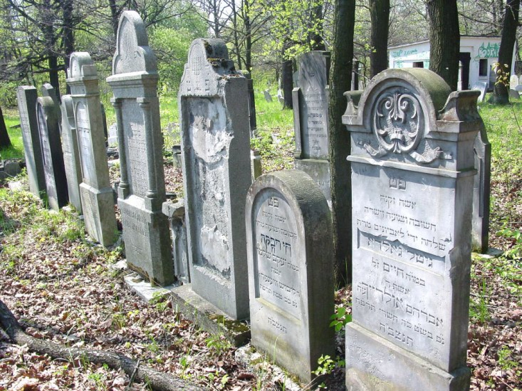 Cmentarz żydowski w Chrzanowie 30.04.2005 r.